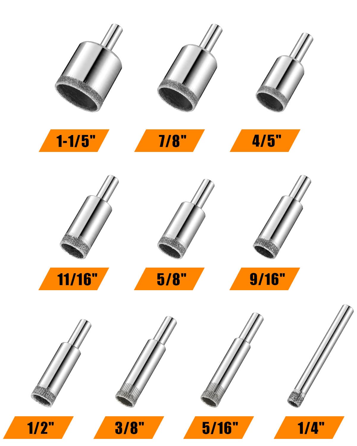 Brazed Diamond Pectus Core EXERCITATIO - Precision, Efficens et otium of Use