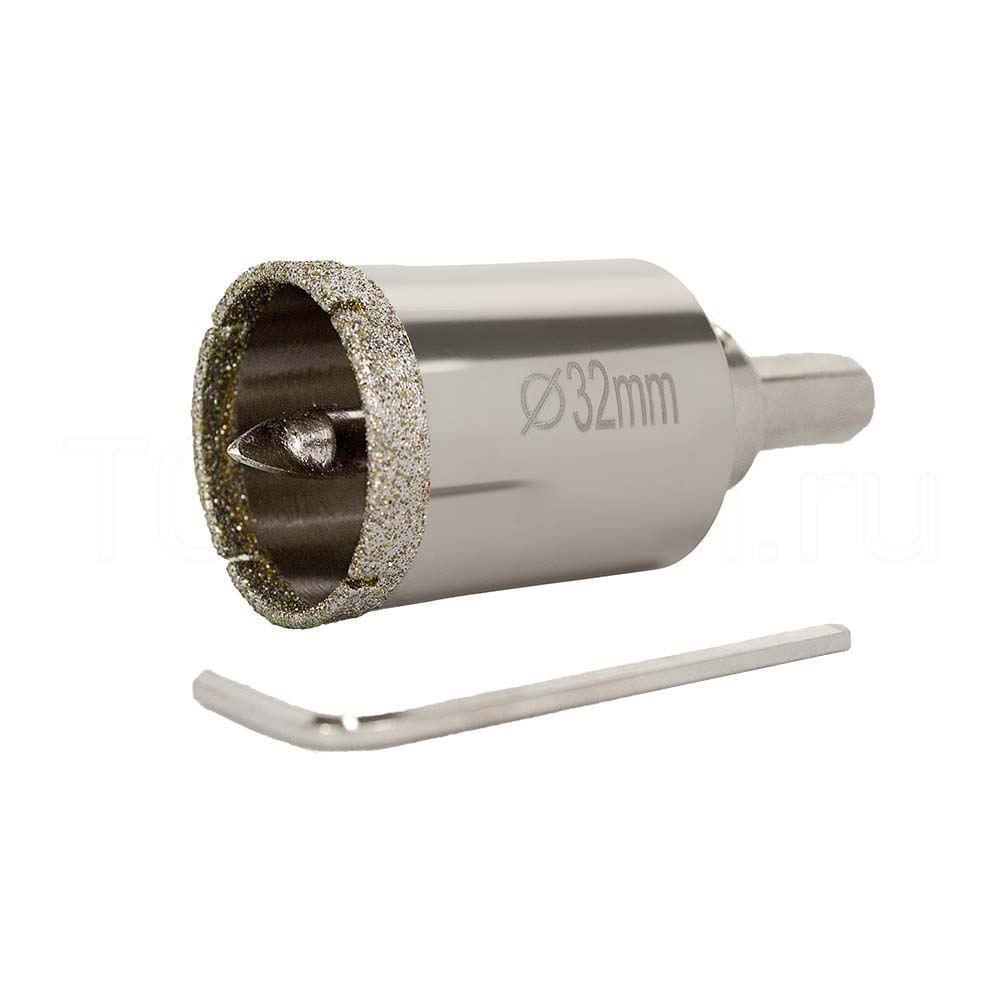 Diamond Pectus Core terebro frenum (cum Center Alloy Tacit) - Standard 32mm