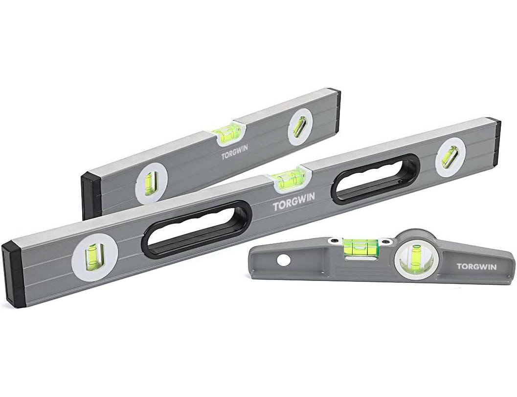 TG Torpedo Level, 3-Piece Spirit Level Set, 9