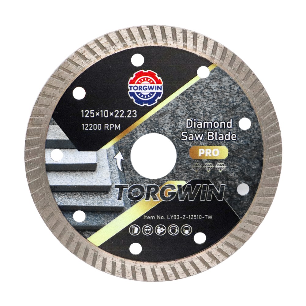 Turbo adamantino vidit ferrum pro cutting granite